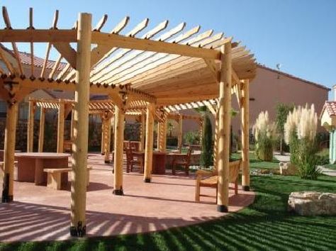 Wedding Pergola, Wisteria Pergola, Curved Pergola, Free Standing Pergola, Pergola Diy, Small Pergola, Pergola Ideas, Building A Pergola, Wood Pergola