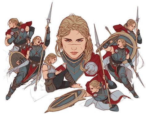 Women With Swords, Dnd Cleric, Dungeons And Dragons Characters, Dnd Art, Inspiring Art, Fantasy Inspiration, Medieval Fantasy, Character Creation, Dnd Characters