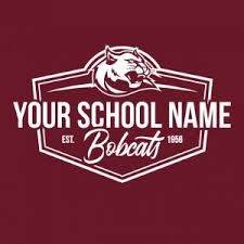 School Pride Shirts, School Spirit Wear Designs, Spirit Wear Designs, Spirit Logo, School Spirit Shirts Designs, School Shirt Designs, School Spirit Wear, Retro School, Fun Fun Fun