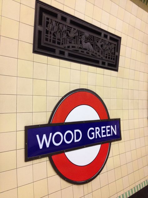 WOOD GREEN TUBE STATION | WOOD GREEN | HARINGEY | LONDON | ENGLAND: *London Underground: Piccadilly Line* Wood Green London, London Train, London Overground, Train Map, Underground Tube, London Underground Stations, London Tube, Famous Castles, Happy Stuff