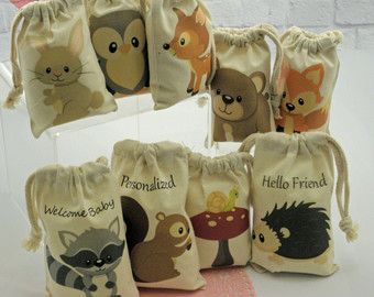 Popular items for forest woodland on Etsy Bos Baby, Woodland Animals Party, Birthday Bags, Woodland Creatures Baby Shower, Woodland Animal Birthday, Woodland Birthday Party, Baby Shower Woodland Theme, Birthday Bag, Woodland Birthday