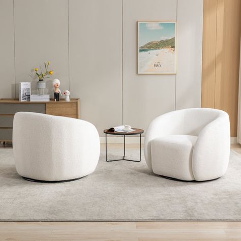 Katherline Upholstered Swivel Armchair Mint Furniture, Round Swivel Chair, Cozy Home Decor Ideas, Comfortable Accent Chairs, Swivel Chairs, Accent Arm Chairs, Modern Glam, Teen Bedding, Cozy Home Decor