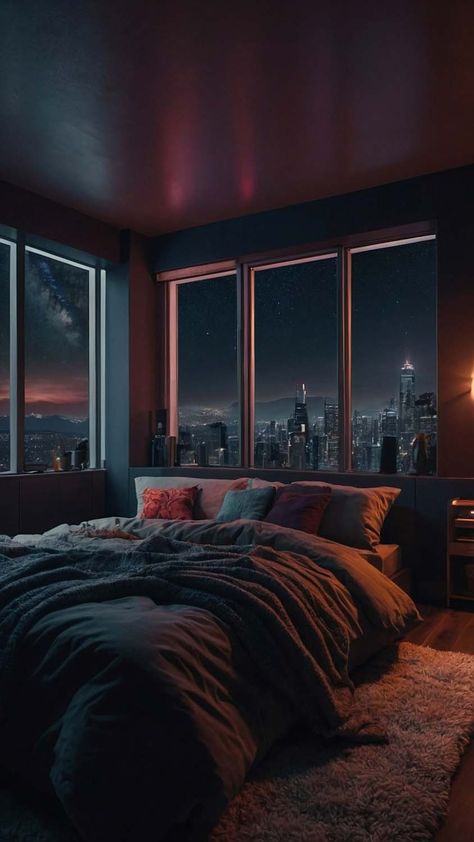 Lofi Bedroom Vibes Happy New Year Love, Rain Sounds For Sleeping, Cinematic Lighting, Cyberpunk Aesthetic, Sound Of Rain, Night View, Macbook Wallpaper, Beautiful Evening, Awesome Bedrooms