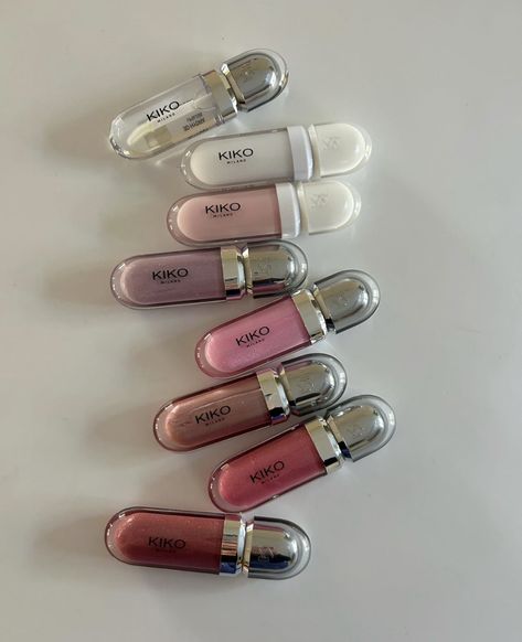 Kiko Gloss, Gloss Sephora, Kiko Lipgloss, Fancy Makeup, Kiko Milano, Lip Glosses, Makeup Brands, Aesthetic Makeup, Christmas Wishlist