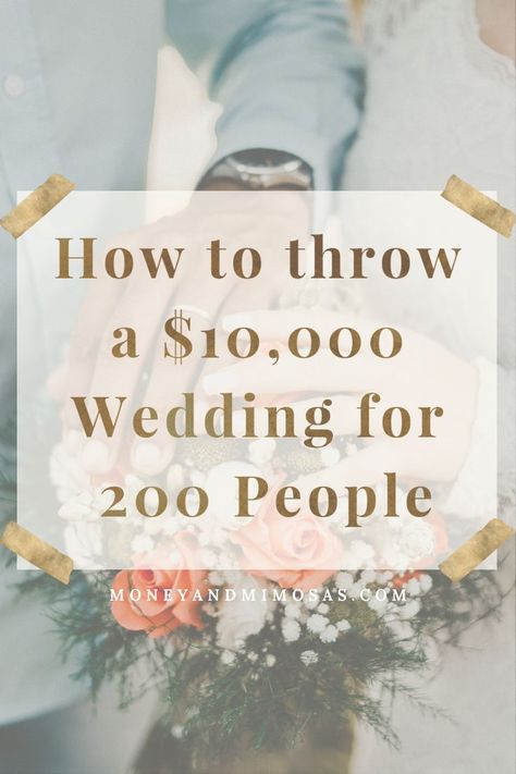 Planning a wedding is no easy feat. It often takes months and even years to prepare and plan everything for your special day. Some of the stress that comes with planning a wedding involves tough decisions you have to make, like who is invited and where to celebrate. Save Money Wedding, Wedding Ideas On A Budget, Idea Wedding, Wedding Budget, Wedding Planning Guide, Inexpensive Wedding, Flowers Decor, Future Wedding Plans, Decorations Wedding