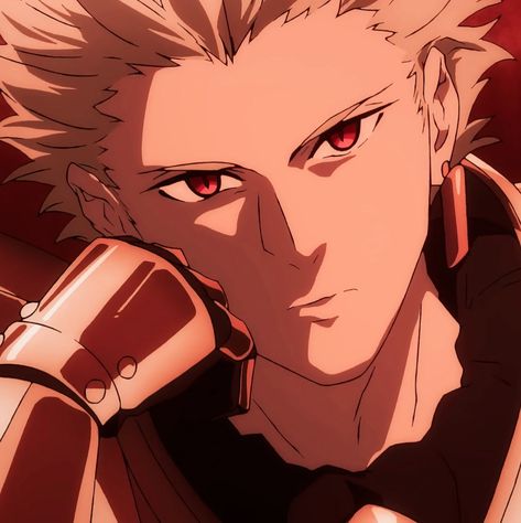 Gilgamesh Fate Icon, Fate Strange Fake Gilgamesh, Gilgamesh Pfp, Archer Gilgamesh, King Gilgamesh, Gilgamesh Fate, Koi Art, Fate Anime Series, Fate Zero