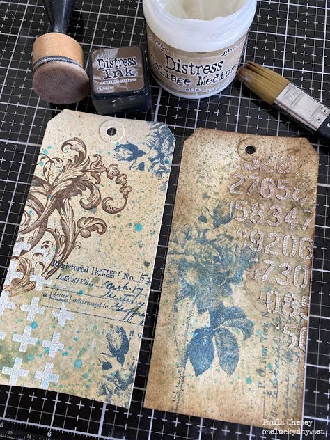 Tag Book, Timmy Time, Tim Holtz Tags, Tim Holtz Cards, Distress Crayons, Mixed Media Tags, Scrapbook Tag, Heart Tag, Vintage Junk Journal