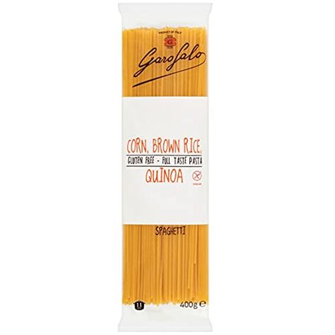 Garofalo Gluten Free Spaghetti Pasta, 400g Garofalo Wheat Free Pasta, Garofalo Pasta, Dried Pasta, Food Cupboard, Gluten Free Brands, Gluten Free Spaghetti, Brown Rice Flour, Free Friends, Dairy Free Eggs