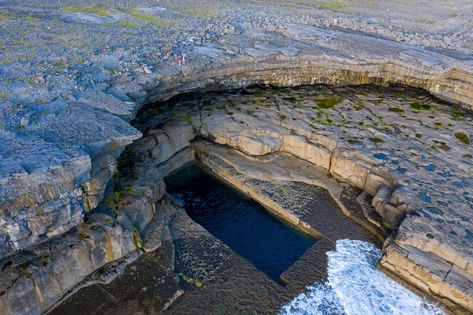 Worm Hole, Aran Islands, Limestone Rock, Tidal Pool, Cliff Diving, Love Ireland, Summer Escape, Natural Pool, Rock Pools