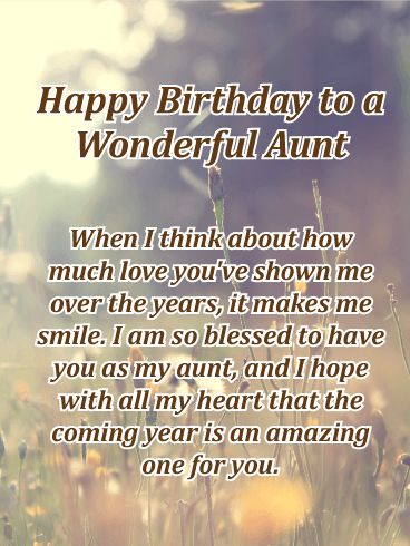 I am Blessed to Have You! Happy Birthday Card for Aunt: This sentimental birthday card to a wonderful aunt in your life puts your kind, loving words front & center to make her feel special. It's a great choice for an aunt whom has played an important role in your life over the years: a chance to tell her how much she means to you while wishing her another amazing year ahead. Happy Birthday Aunt From Niece Love You, Aunts Birthday Wishes, Happy Birthday Auntie From Niece, Happy Birthday Aunt Quotes, Birthday Aunt Wishes, Happy Birthday Auntie Quotes, Aunt Birthday Quotes, Auntie Birthday Quotes, Aunt Quotes Special