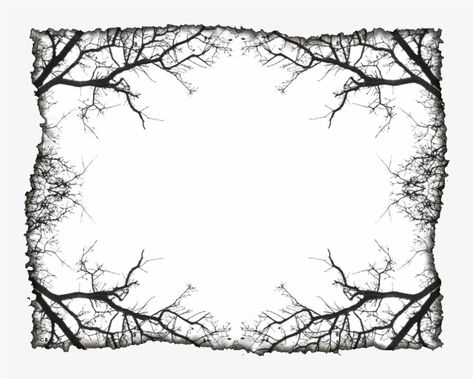 Ravenloft Aesthetic, Halloween Borders Frames, Gothic Border, Autumn Video, Gothic Frames, Gothic Frame, Frame Overlay, Gothic Landscape, Clipart Borders