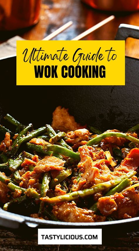 ultimate guide to wok cooking | How to Cook with a Wok | Your Guide to Wok Cooking | Is cooking in a wok better | How do you cook on a stove with a wok | How to Prepare a Wok for Cooking | wok cooking for beginners Recipes For Wok Cooking, Recipes In A Wok, Best Wok Recipes, Cooking In A Wok, Recipes For A Wok Pan, Cooking With A Wok, Electric Wok Recipes, Easy Wok Recipes, Wok Recipes Stir Fry