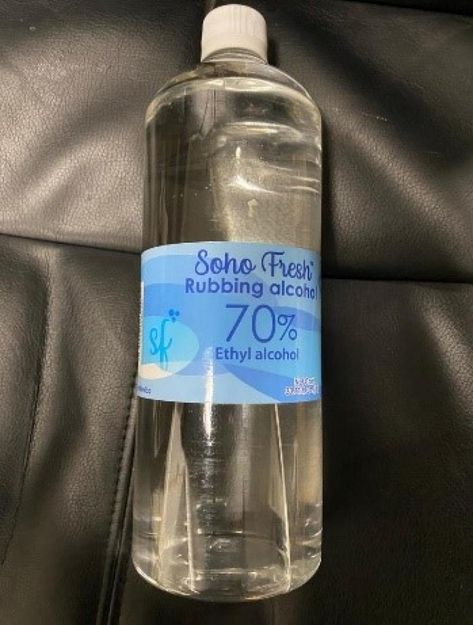 Essaar Inc. Issues Voluntary Nationwide Recall of Rubbing Alcohol Contaminated with Methanol | FDA Rubbing Alcohol, Medical Supplies, Clear Plastic, Hand Sanitizer, Headache, Plastic Bottles, Allergies