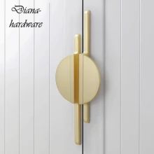 Light Luxury Wardrobe Door Handle Modern Cabinet Handle Golden Drawer Copper Wire Drawing Door Handle New Chinese Style|Cabinet Pulls| - AliExpress Minimalist Cabinet, Wardrobe Door Handles, Brass Cabinet Handles, Cabinets Bathroom, Kitchen Door Handles, Wardrobe Handles, Cabinet Door Handles, Cupboard Handles, Kitchen Cabinet Handles