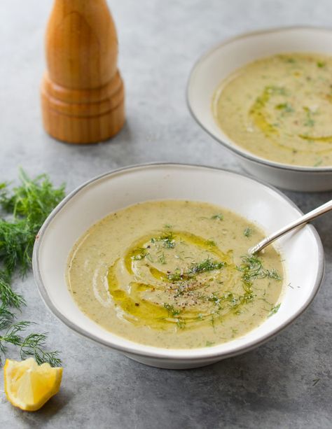 Creamy Zucchini Soup with Walnuts and Dill - Once Upon a Chef Summer Pasta Primavera, Creamy Zucchini Soup, Zucchini Soup Recipes, Creamy Zucchini, Once Upon A Chef, Zucchini Soup, Summer Soup, Asparagus Soup, Toasted Walnuts