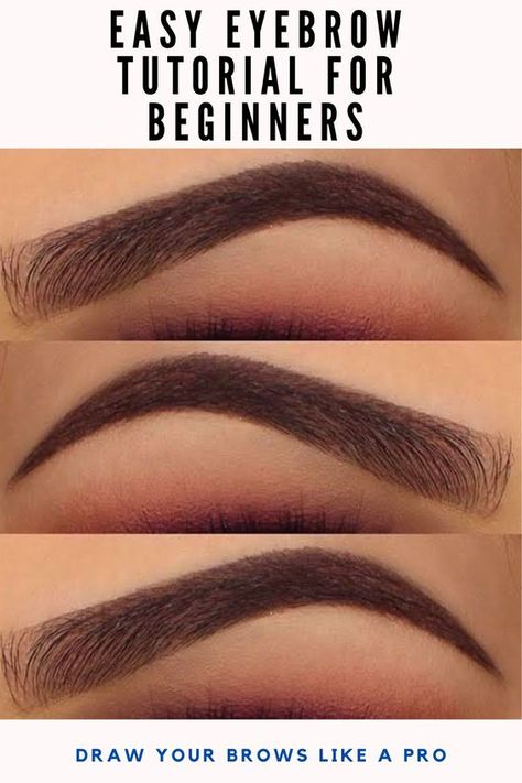 Eye Brows Shaping Tutorial, Eye Brown Shaping, Brow Fill In Tutorial, How To Draw In Eyebrows, How To Make Perfect Eyebrows, Perfect Brows Tutorial, Easy Eyebrow Hacks, How To Draw Your Eyebrows, Eye Brow Shaping Tutorial For Beginners