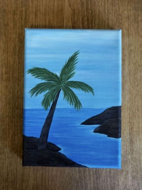 Tree Painting Canvas, Beginners Painting, Canvas Drawing, Small Canvas Paintings, Canvas Painting Tutorials, Simple Canvas Paintings, Cute Canvas Paintings, Easy Canvas Art, Pink Painting