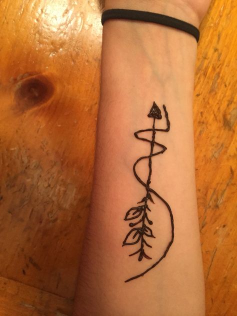 Arrow henna design Arrow Henna Designs, Henna Design, Deathly Hallows Tattoo, Henna Designs, Triangle Tattoo, Girly Things, Henna, Tattoos, Quick Saves