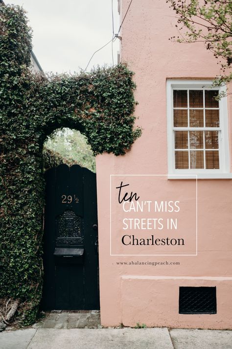 10 Can't Miss Streets in Charleston - Charleston Travel Guide, Charleston Trip, Charleston Vacation, South Carolina Vacation, South Carolina Travel, Montana Travel, Charleston Travel, Us Travel Destinations, Trailer Remodel