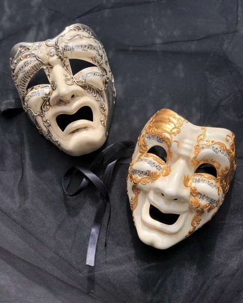 Laughing Mask, Comedy Mask, Mens Masquerade Mask, Drama Masks, Opera Mask, Tragedy Mask, Venetian Masquerade Masks, Mask Aesthetic, Theatre Masks