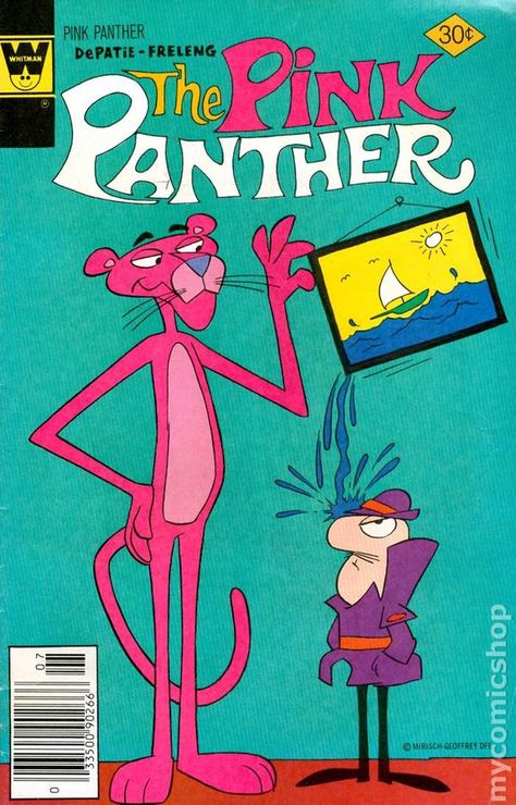 The Pink Panther, Gold Key, Pink Panther, Cartoon Character, The Pink, Comic Book, Panther, Comic Book Cover, Key