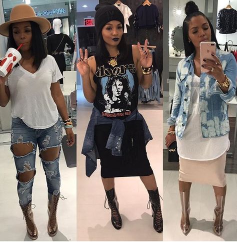 Rasheeda Frost's Fans Notice A Whole Different Glow On Her These Days #KirkFrost, #RasheedaFrost celebrityinsider.org #Fashion #celebrityinsider #celebritynews #celebrities #celebrity #rumors #gossip 40 Birthday Outfits For Woman Turning 40, Rasheeda Frost Fashion Outfits, Rasheeda Frost Fashion, Rasheeda Frost, Tomboy Fashion, Mode Inspo, Different Outfits, Urban Style, Dope Outfits