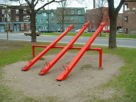 80s toys - The See-Saw!  Ahh the days when playgrounds were actually fun with a 'risky edge' to them. See Saws, See Saw, Teeter Totter, School Memories, Vintage Memory, I Remember When, Photo Vintage, Karate Kid, Great Memories