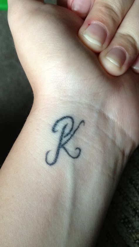 Tattoo of my children's initials P & K on my left wrist! <3 My two loves <3 K And P Letter Tattoo, Khushi Name Tattoo, Khushi Tattoo, K Name Tattoo, Initial K Tattoo, P K Logo, P Tattoo Letter Design, K Tattoo Letter Heart, P Tattoo Letter