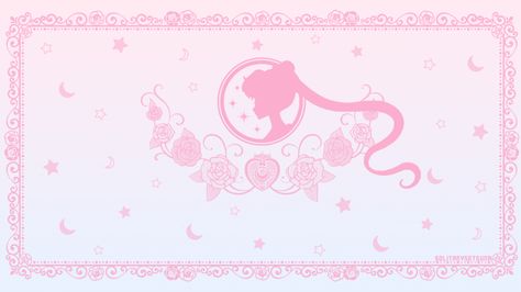 Sailor Moon Gif, Pink Wallpaper Laptop, Sailor Moon Background, Magical Girl Aesthetic, Moon Icon, Animated Banners, Moon Wallpaper, Sailor Moon Aesthetic, Sailor Moon Manga