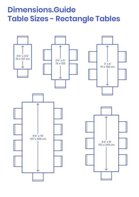 Useful Standard Dimensions For Home Furniture - Engineering Discoveries 8 Person Dining Table, Square Dining Room Table, Square Kitchen Tables, Dining Room Layout, Table For 12, 8 Seater Dining Table, Dining Table Sizes, Square Kitchen, Dining Table Dimensions