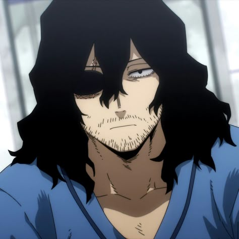 Aizawa With Hair Up, Mha Aizawa Icon, Aizawa Screencap, Aizawa Hospital, Aizawa Hair Up, Mha Azaiwa, Aziwa Shouta, Shots Aizawa, Shouts Aizawa