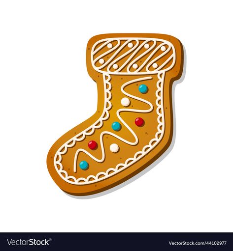 Cookie Vector, Cookie Clipart, Christmas Gingerbread Cookies, Christmas Toddler, Gingerbread Crafts, Gingerbread Decorations, Christmas Socks, Christmas Gingerbread, Christmas Baking