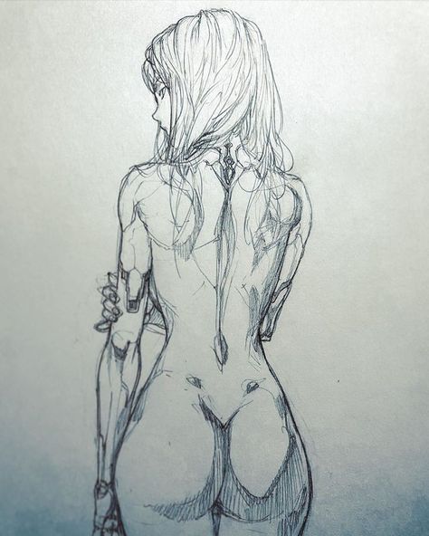 Woman Anatomy Sketch, Fem Body Drawing Reference, Woman Drawing Body Sketches Pose Reference, Sketching Bodies, Looking Over Shoulder Pose Drawing, Female Artworks, Posture Drawing, 얼굴 드로잉, Human Anatomy Art