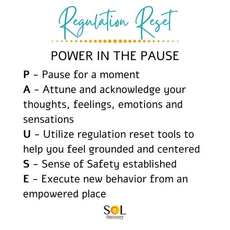 Pause Before Responding, Power In The Pause, Power Of Pause, Self Regulation Quotes, Practice The Pause, 2024 Word, 2023 Word, Mentally Healthy, Transformational Coaching