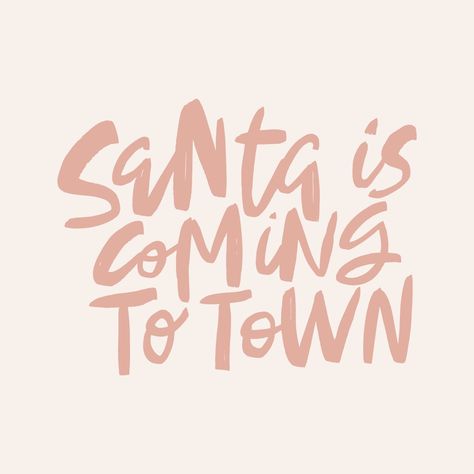 Christmas In Summer, Cute Christmas Quotes, Santa Is Coming To Town, Christmas Ios, Christmas Widgets, Xmas Quotes, Santa Is Coming, Glamorous Christmas, Christmas Lyrics