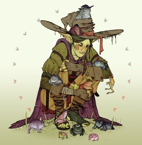 ArtStation - Cult of the Swamp Swamp Character Design, Swamp Clothing, Swamp Outfit, Swamp Elf, Swamp Goblin, Monster People, Purple Wizard, Frog Character, Goblin Market