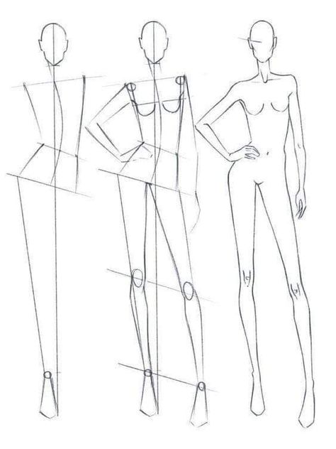 Fashion Illustration Template, Fashion Design Inspiration, Fashion Model Drawing, Fashion Figure Templates, Fashion Illustration Poses, Fashion Model Sketch, Fashion Illustration Tutorial, Fashion Figure Drawing, Fashion Illustrations Techniques