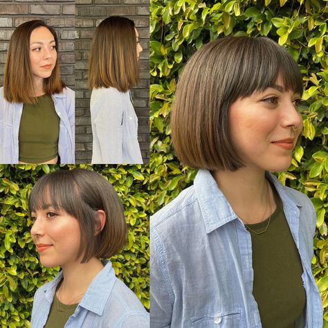 Bob Haircut For Oval Face, Haircut For Oval Face Shape, Haircut For Oval Face, Oval Face Shape, Short Haircuts With Bangs, Medium Bob Haircut, French Bob, Oval Face Haircuts, Medium Bob