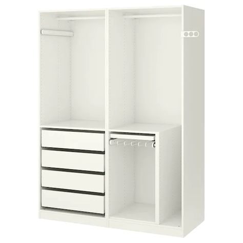 PAX Armoire-penderie - blanc - IKEA Pax Corner, Pax Corner Wardrobe, Pax Planner, Ikea Wardrobe, Ikea Closet, Corner Wardrobe, Ikea Pax Wardrobe, Wardrobe Systems, White Wardrobe