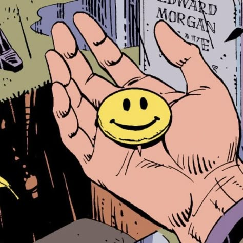 Watchmen Comic Panels, Watchmen Tattoo, Watchmen Poster, Dc Comics Aesthetic, Watchmen Comic, Comic Pfp, Comic Aesthetic, Indie Comics Art, Concert Poster Design