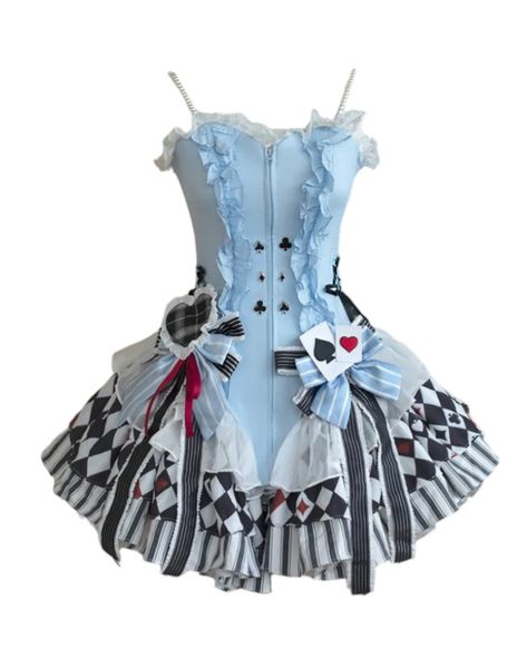 Wonderland Aesthetic Outfit, Alice In Wonderland Aesthetic Outfit, Alice Outfit, Wonderland Outfit, Alice In Wonderland Outfit, Wonderland Aesthetic, Circus Outfits, Alice Costume, Alice In Wonderland Tea Party Birthday