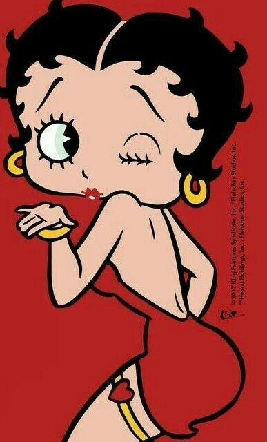 Betty Bop Costumes, Betty Boop Painting Canvases, Betty Boop Nail Art, Betty Boop Painting, Betty Boop Original, Betty Boop Drawing, Betty Boop Aesthetic, Betty Boop Wallpapers, Betty Pop