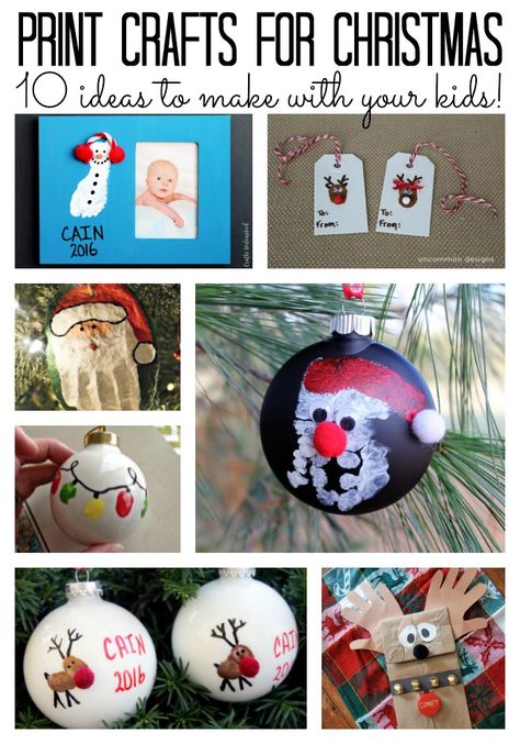 Christmas crafts for kids using prints - hand, foot, and finger print ideas! Christmas Bazaar Crafts, Holiday Sweaters, Cheap Christmas Gifts, Diy Christmas Gifts Cheap, Finger Print, Christmas Projects Diy, Preschool Christmas, Print Ideas, Easy Christmas Crafts