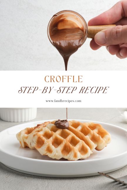 Croffle: Step-By-Step Recipe - F and B Recipes Croffles Recipe, Croffle Recipe, Treat Business, Deli Cafe, Liege Waffle, Croissant Dough, Batter Recipe, Sweet Cravings, Cream Cheese Recipes