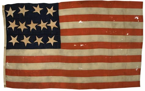 Rare Flags - Antique American Flags, Historic American Flags Couples Tattoos Ideas, History Of American Flag, American Flag History, Navy Sister, First American Flag, Old American Flag, Flags Of Our Fathers, Old Glory Flag, Couples Tattoos