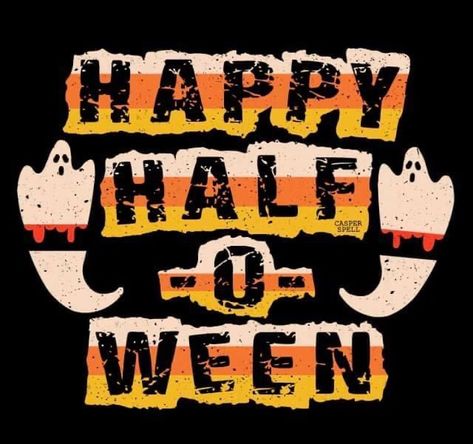 Casper Spell, Halfway To Halloween, Halloween Attractions, Yard Haunt, Halloween Countdown, Halloween 1, Spooky Designs, Pumpkin Pattern, Retro Halloween