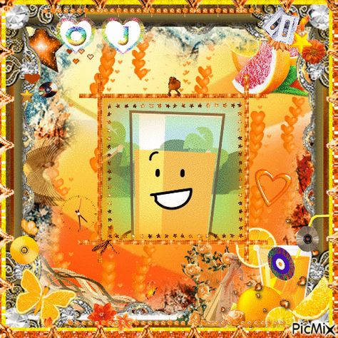 OJ ii Oj Ii Pfp, Inanimate Insanity Gif, Oj Inanimate Insanity, Oj Ii, Object Shows, Cursed Objects, Exclamation Mark, Inanimate Insanity, Friends Font