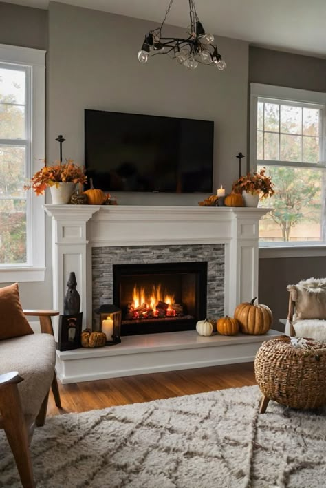 Fall Furniture , Autumn Cozy Fall ,Decor Easy Fall ,
Decor Neutral Fall ,Decor Fall ,Decor Inspiration ,Fall Decor Ideas Fall Decor For Mantel With Tv, Fireplace Corner Decor, Fall Decor Fireplace Ideas With Tv, Fall Fire Mantle Decor, Fall Mantel With Tv, Mantle Decorating Ideas Fall, Mantle Decor Tv Above, Tv On Fireplace Living Room, Decor For Mantle With Tv