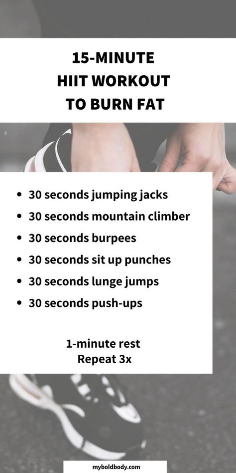 15 Minute Hiit Workout, Hit Workout, Quick Hiit Workout, Hiit For Beginners, Hiit Workouts Fat Burning, Hiit Workout Plan, Hiit Exercises, Hiit Workout Routine, Hiit Workouts For Beginners