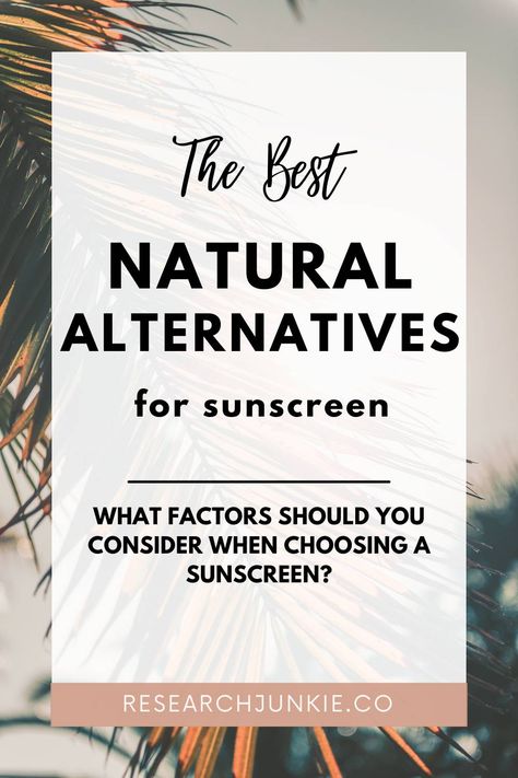 Sunscreen Natural, Sunscreen Recipe, All Natural Sunscreen, Sun Allergy, Natural Medicine Cabinet, Natural Spf, Lower Back Pain Exercises, Natural Alternatives, All Natural Skin Care